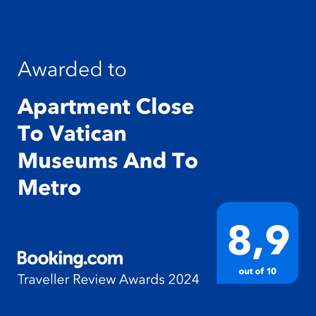 Apartment Close To Vatican Museums And To Metro 로마 외부 사진